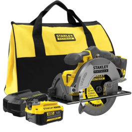 Stanley Fatmax SFMCS500M1S-QW Sierra Circular 165 mm 18 V Gama V20 4000 rpm Diámetro interior 16 mm