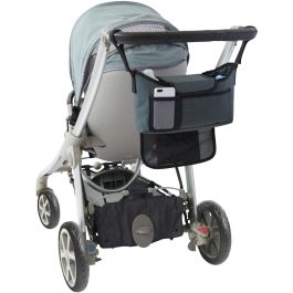 Tineo Organizador de cochecito Nomad, Universal, Bolsillos Múltiples para Bebé y Padres, Accesorios de Paseo