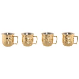 DKD Home Decor Mug Loft Dorado 15 x 6 x 5 cm Set de 4 Piezas Chupito Moscow Mule 60ml Precio: 10.89. SKU: B1CAAJN426