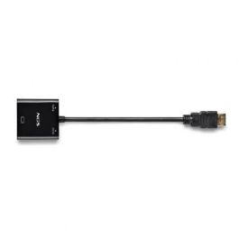 Adaptador HDMI a VGA NGS CHAMALEON 15 cm Negro Adaptador HDMI a VGA NGS CHAMALEON 15 cm Negro