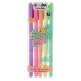 Roller Gel Mooving 0,8Mm Colores Pastel Bolsa De 5 Precio: 4.49999968. SKU: B19RPPC2YH
