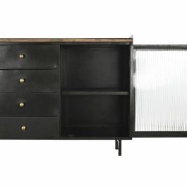 Buffet DKD Home Decor Natural Negro 40 x 85 x 145 cm