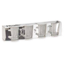 Juego de Tazas de Café Vivalto RYG2046 Transparente Vidrio 80 ml (24 Unidades)