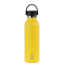 Botella termo 600 ml safta "amarillo" 25x7,3x7,3cm