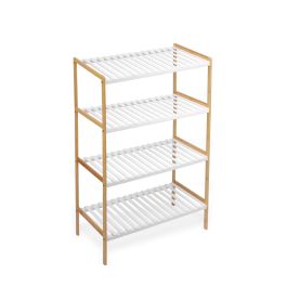 Estantería de Bambú 4 Niveles 70x35x100 cm - Confortime (2 Unidades) Estantería de Bambú 4 Niveles 70x35x100 cm - Confortime (2 Unidades)