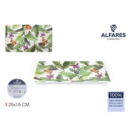 Alfares Bandeja Melamina con Brillo 25 x 15 cm para Frutas, Bananera, Hogar y Cocina, Color Surtido (12 Unidades) Precio: 31.50000018. SKU: B1J4WC2NJR