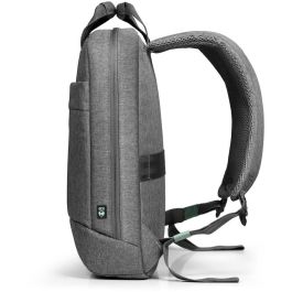 Port Designs Yosemite Eco Mochila para Portátil 13-14" (35.6 cm) Gris - Fabricada con Materiales Reciclados, con Protector de Lluvia
