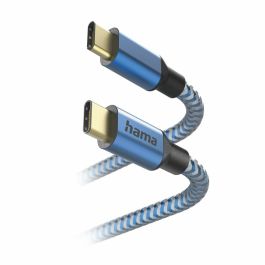 Cable USB-C Hama 00201557 Azul 1,5 m