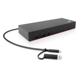 Lenovo 40AF0135EU Dock Híbrida USB-C con USB-A para Portátil, Conexión Alámbrica, Soporta 4K Ultra HD Precio: 196.68999999. SKU: B1H8X732H8