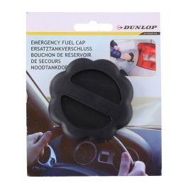 Dunlop Tapón universal para depósito de gasolina/gasóleo, PVC, Negro/amarillo, 50x80x130 mm