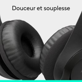 Logitech H390 Auriculares USB para Ordenador con Micrófono con Cancelación de Ruido