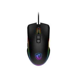 MSI RATON FORGE GM300 Gaming Óptico 7200 DPI Diseño Simétrico Retroiluminación RGB