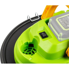 Fieldmann Aspirador de cenizas inalámbrico 20V FIE8590669330584 con Filtro HEPA Lavable