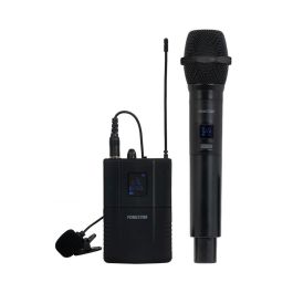 Micrófono Inalámbrico Doble Mano y Petaca UHF Fonestar SONAIR-2MP/ Incluye Receptor Micrófono Inalámbrico Doble Mano y Petaca UHF Fonestar SONAIR-2MP/ Incluye Receptor