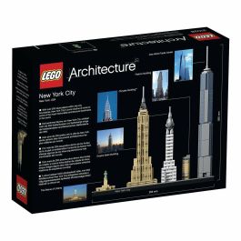 Lego Architecture Skyline - Ciudad de Nueva York con edificios Flatiron, Chrysler, Empire State, One World Trade Center y Estatua de la Libertad Lego Architecture Skyline - Ciudad de Nueva York con edificios Flatiron, Chrysler, Empire State, One World Trade Center y Estatua de la Libertad