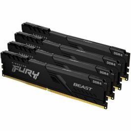 Kingston 3200 FURY Beast Kit (4x 32GB) 128GB DDR4 CL16 Memoria RAM para PC de Escritorio