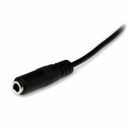 Cable Alargador Jack (3,5 mm) Startech MU1MMFS Negro 1 m Cable Alargador Jack (3,5 mm) Startech MU1MMFS Negro 1 m