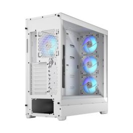Fractal Design FD-C-POR1X-01 Caja PC Torre ATX Blanco con Panel de Vidrio Templado y Ventilación Mejorada