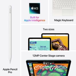 Apple iPad Air 13 pulgadas M3 Wi-Fi 256GB Púrpura, Pantalla Liquid Retina True Tone, Neural Engine, Cámara Horizontal MCNR4TY/A Apple iPad Air 13 pulgadas M3 Wi-Fi 256GB Púrpura, Pantalla Liquid Retina True Tone, Neural Engine, Cámara Horizontal MCNR4TY/A