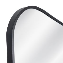 Espejo Negro Aluminio Decoración 80 X 2,80 X 180 cm