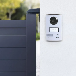 Scs Sentinel VisioDoor 4.3+ Videoportero con Cable con Monitor Táctil Plano Extra 4.3, Gran Angular 120°, Grabación, Estación de Puerta IP55