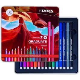 Rotulador Lyra Graduate Fineliner Colores Warm Estuche Metal De 15 5 unidades Precio: 59.95000055. SKU: B1JDHXV38N
