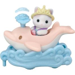 Sylvanian Families SYL5054131058206 - Minifiguras El pequeño tren del mar, ideal para niños a partir de 3 años