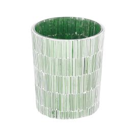 Portavelas Verde Cristal Cemento 10 x 10 x 13 cm Precio: 8.88999947. SKU: B1AY9Q3ZLA