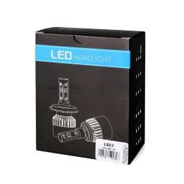 M-Tech MTECLSC7 Kit de LED H7 Econo Diodos Epistar COB 10000lm 80W 6500K Refrigeración Activa Conversión Faros Coche M-Tech MTECLSC7 Kit de LED H7 Econo Diodos Epistar COB 10000lm 80W 6500K Refrigeración Activa Conversión Faros Coche