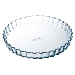 Ô Cuisine Molde Tarta Redondo Ondulado Ocuisine Vidrio Boro 28x28x4 cm | Apto Horno Microondas Congelador Lavavajillas | Resistente 300°C Precio: 5.89000049. SKU: S2701202