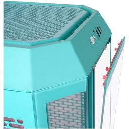 Thermaltake The Tower 250 Mini Tower PC Mini-ITX Mentha con Rojo. Ventilador frontal 2x 120mm. 2 puertos USB 3.2 Gen 1.