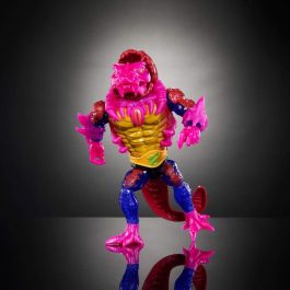 MATTEL Masters of the Universe Origins Turtles of Grayskull Figura de acción Rattlor mutante con sonido 14cm