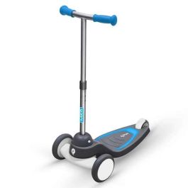 Qplay Patinete 3 Ruedas New Scotter Mika PLAY Azul con Luces LED para Niños 2-5 Años