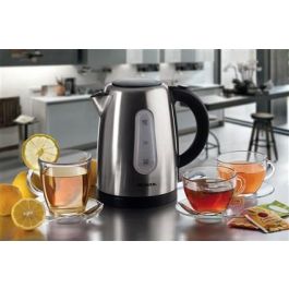 Ariete 2847 Hervidor de Acero Inoxidable 1.7L con Apagado Automático y Visor de Nivel de Agua