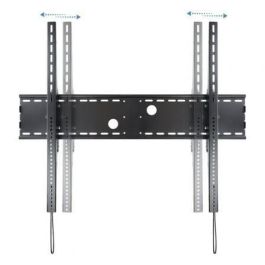 TooQ LP42130T-B Soporte de Pared Fijo Inclinable para TV 60-100" hasta 130kg. Ángulo ±15°, Negro, 130mm, Curvas.