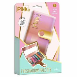 Estuche maquillaje pink it. incluye 24 sombras de ojos y 2 aplicadores. 14x22x2,5 cm Estuche maquillaje pink it. incluye 24 sombras de ojos y 2 aplicadores. 14x22x2,5 cm