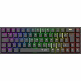 The G-Lab THE3760162052169 KEYZ TITAN Teclado Gaming Mecánico Interruptor Rojo Triple Modo Inalámbrico RGB
