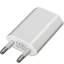 Aisens Mini Cargador USB 5V-1A Blanco