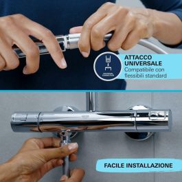 Grohe AAAEH54102 VitalioFlex Manguera de Ducha Metálica 1,5 m Cromo