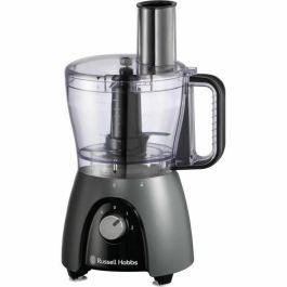 Procesador de alimentos - RUSSEL HOBBS - Desire Matte Charcoal - 600 W - 2 velocidades + pulso - Negro