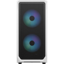 Fractal Design Torre PC Focus 2 RGB Blanca | ATX, Micro ATX, Mini-ITX | Vidrio Templado, Filtro Anti-Polvo, USB 3.2