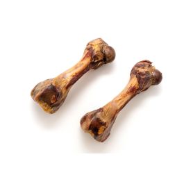 Snackys Hueso de Jamón Femur 18 Unidades para Perros - Mordedor Natural Dental