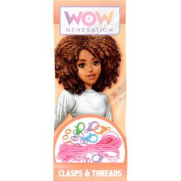 Wow Generation Wow00160 Brillos Labiales Set 5 Unidades con Charms DIY y más de 200 Abalorios