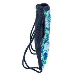 Bolsa Mochila con Cuerdas El Niño Kook Azul marino 35 x 40 x 1 cm