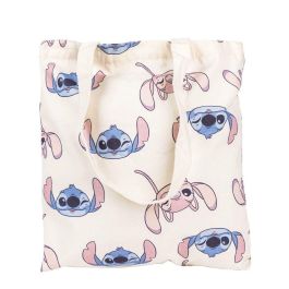 Cerdá Bolsa de Compras Disney Stitch 36x36 cm Azul, Para Niños y Niñas, Fabricada en Poliéster y Algodón Cerdá Bolsa de Compras Disney Stitch 36x36 cm Azul, Para Niños y Niñas, Fabricada en Poliéster y Algodón