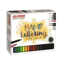 Alpino AR000701 Set Lettering Color Experience Rotuladores Pincel y Caligrafía con Lápiz y Goma para Iniciación Precio: 18.49999976. SKU: S8400324