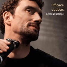 Braun Recortadora de Barba Series 9 Pro+ 9515s Wet/Dry Inalámbrica, 60 min Autonomía, Carga Rápida, Estuche de Viaje Metálico