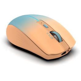 INCA IWM-511RT Ratón Inalámbrico & Bluetooth 1600 DPI 6D Taste Naranja
