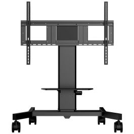 Iiyama Soporte Elevador Monitor Electico con Ruedas (65"-86") / Vesa Hasta 800X600 / Carga Max. 100 Kg / Altura Ajustable Electrica 500 Mm (MD CAR1021-B1)