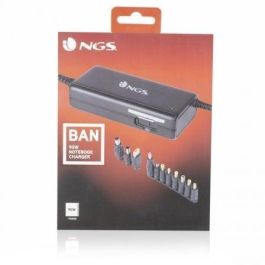 Cargador para Portátil NGS Ban Negro 90 W Cargador para Portátil NGS Ban Negro 90 W